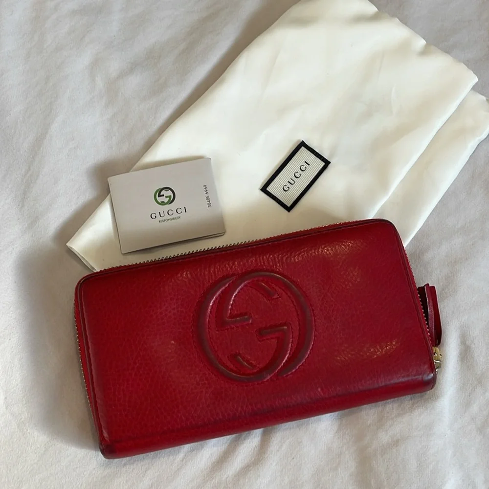 Gucci leather wallet - Picture 4 of 5